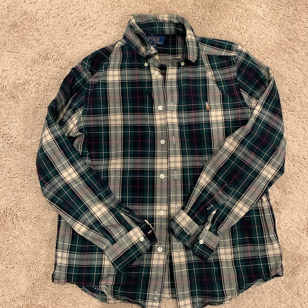 Boy’s Polo Flannel
